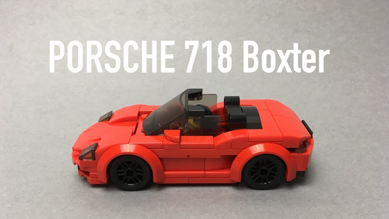 LEGO Porsche 718 Boxter instructions