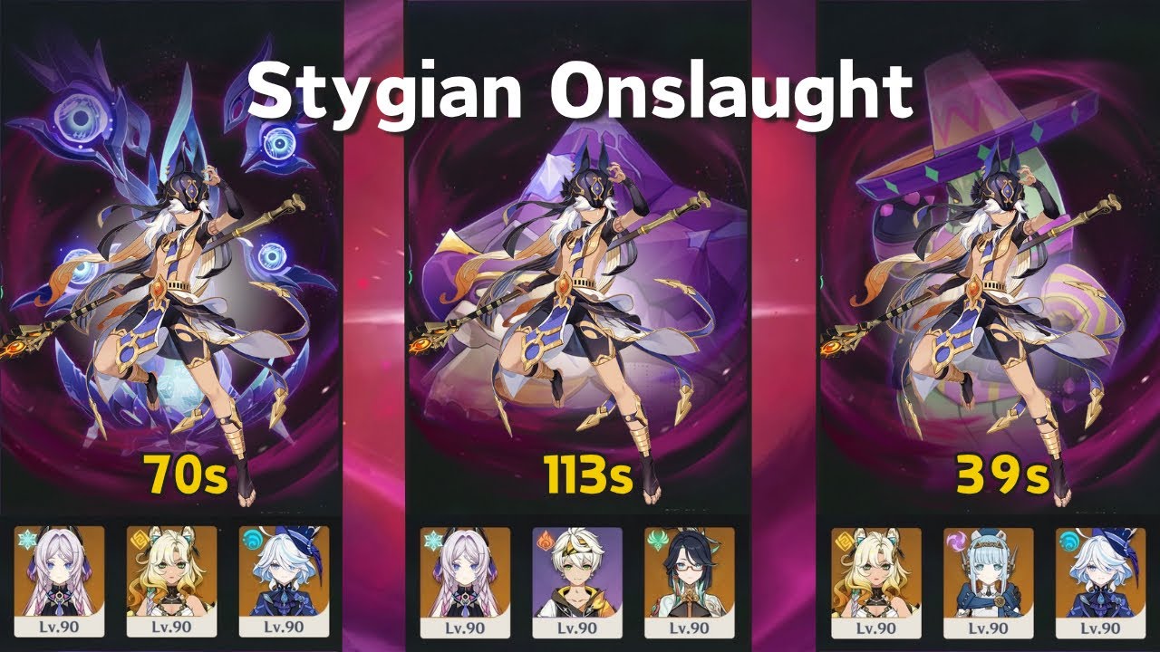 【原神】ver.5.8 幽境の激戦 アルティメット ソロ セノメインPT  / Stygian Onslaught Dire(Lv.110) Solo Cyno main PT