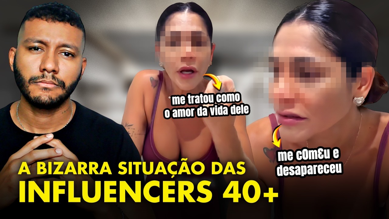 O cotidiano DEPRlMENTE das influenciadoras 40+