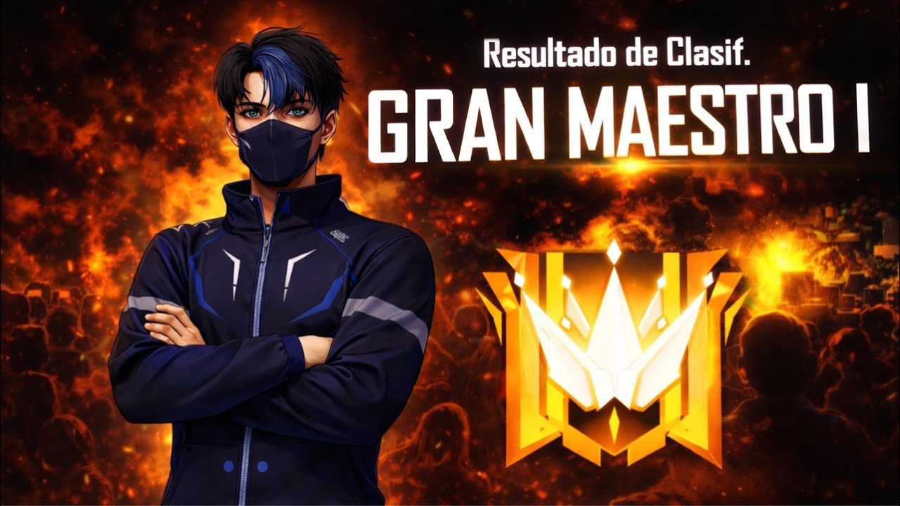 HOY SE SUBE AL GRAM MAESTRO EN FREE FIRE LIVE 🔴