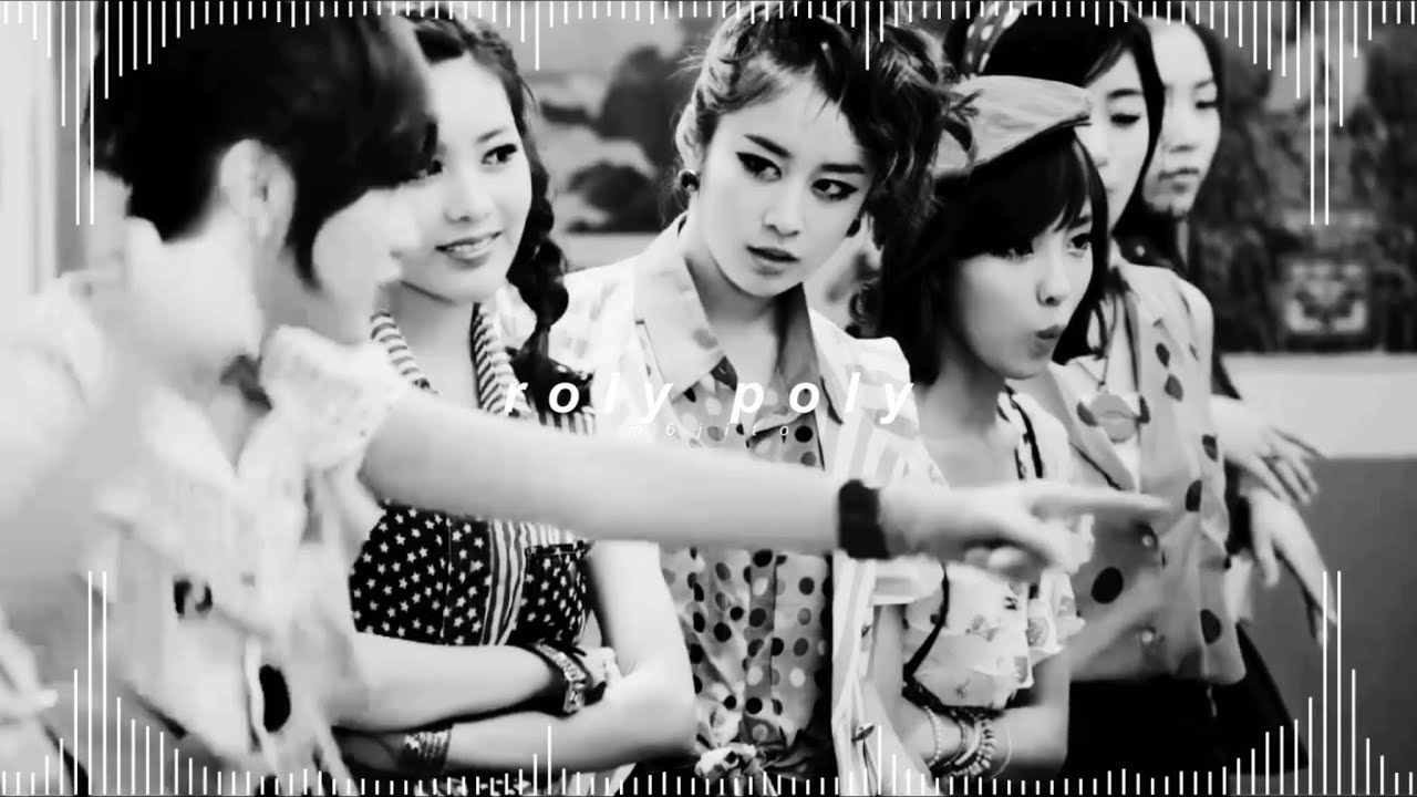 t-ara - roly poly ( 𝘀𝗽𝗲𝗱 𝘂𝗽 + 𝗿𝗲𝘃𝗲𝗿𝗯 )
