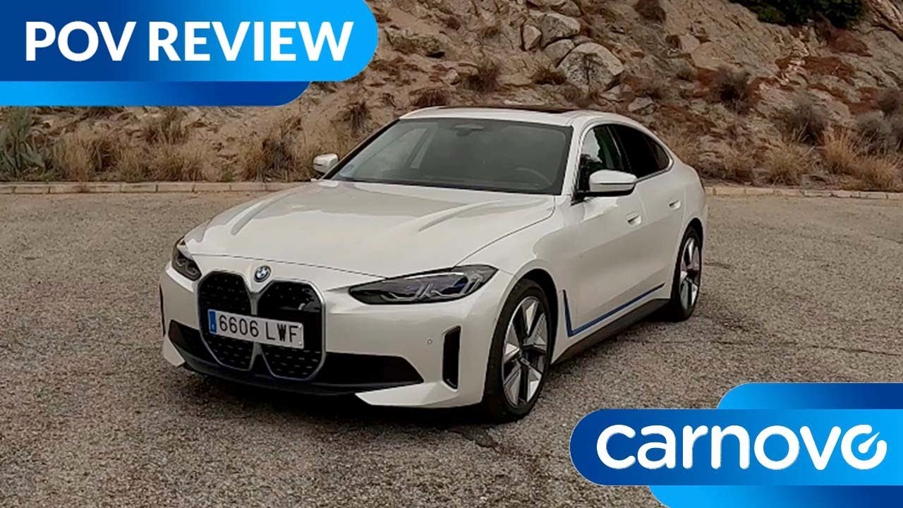 BMW i4 eDrive40 - POV Visual Review / Exterior / Interior / Driving /  ASMR Cars  | Carnovo