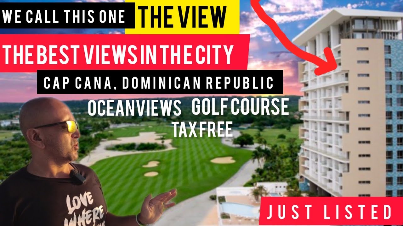 Live On TOP of CAP CANA in Ultimate Luxury | 7 Mares | Love Where You Live here | by KASH