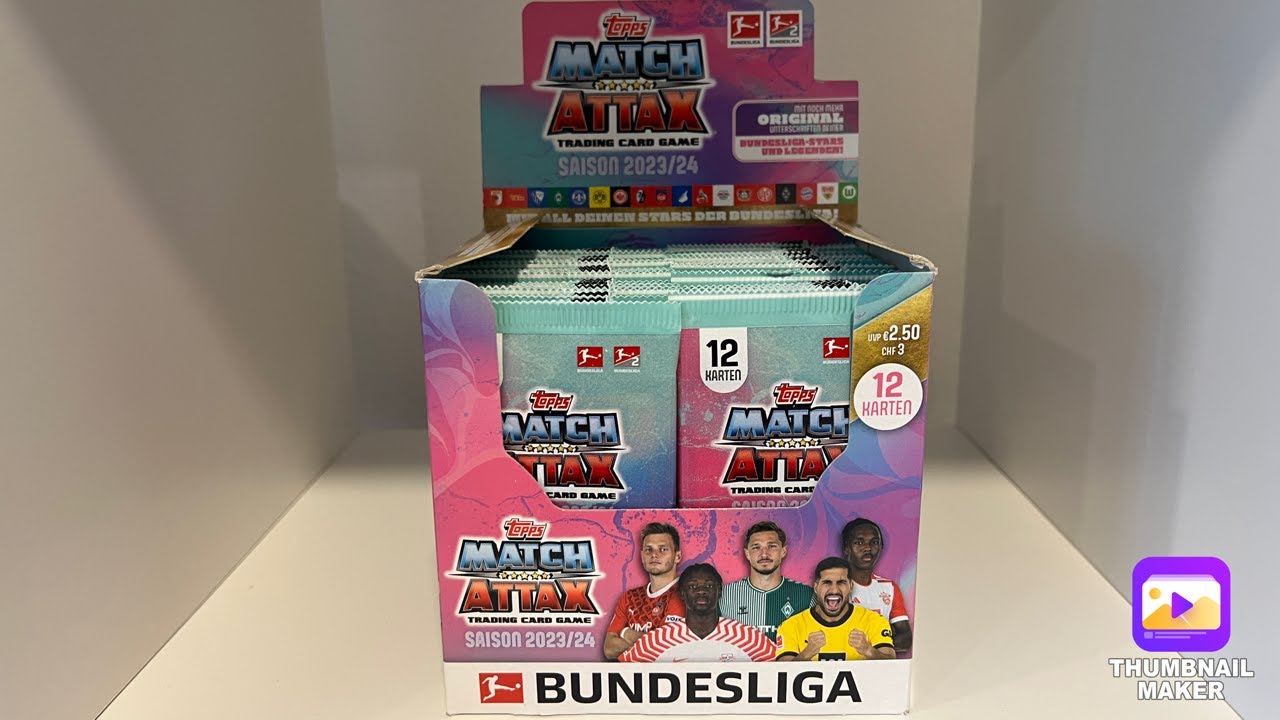 EIN GANZES DISPLAY: MATCH ATTAX BUNDESLIGA 23/24