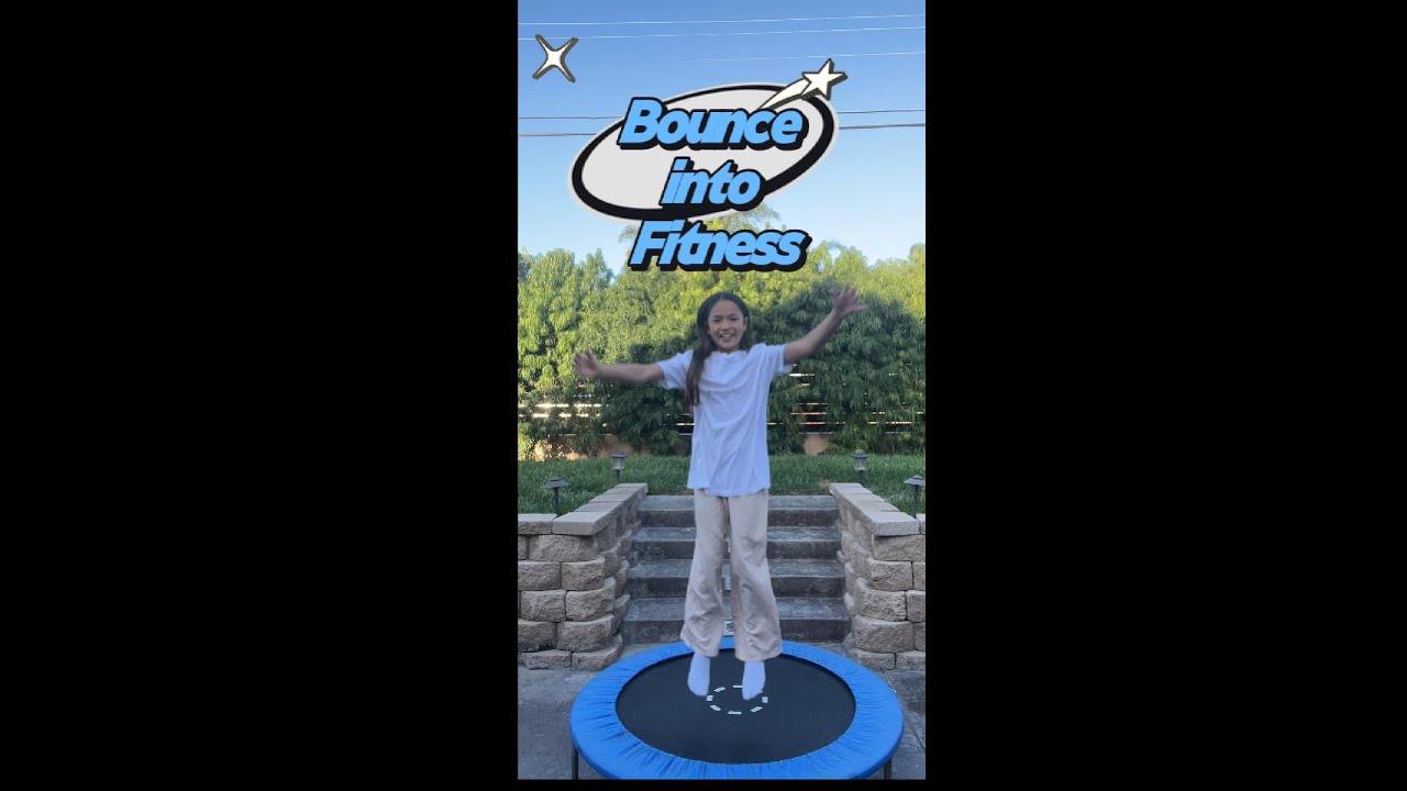 Jump Fit Fun! Mini Trampoline Workout for Kids!