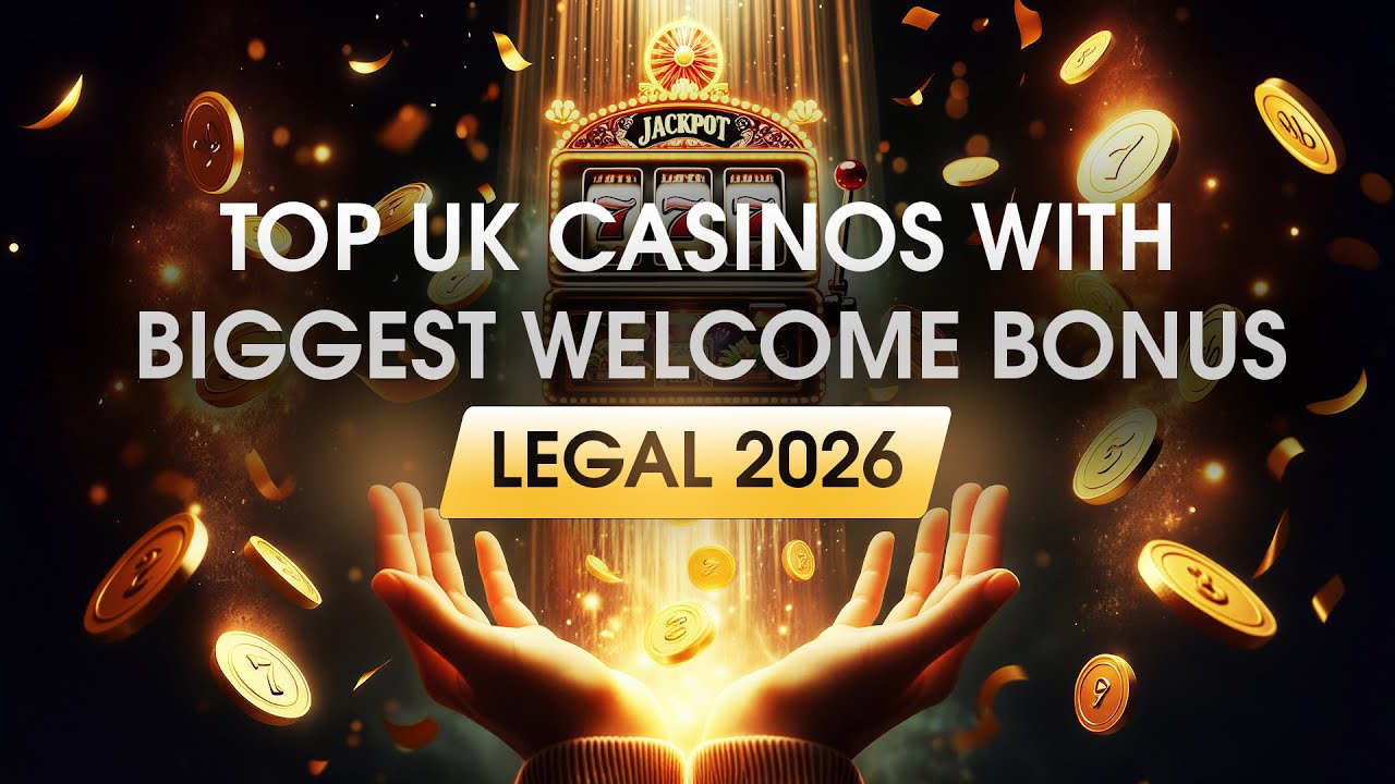 ✅ TOP UK CASINOS WITH BIGGEST WELCOME BONUS LEGAL 2026💲BEST ONLINE CASINO UK WELCOME BONUS💰