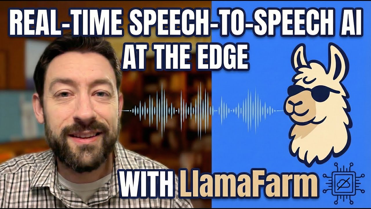 Real-Time Speech-to-Speech AI at the Edge with LlamaFarm