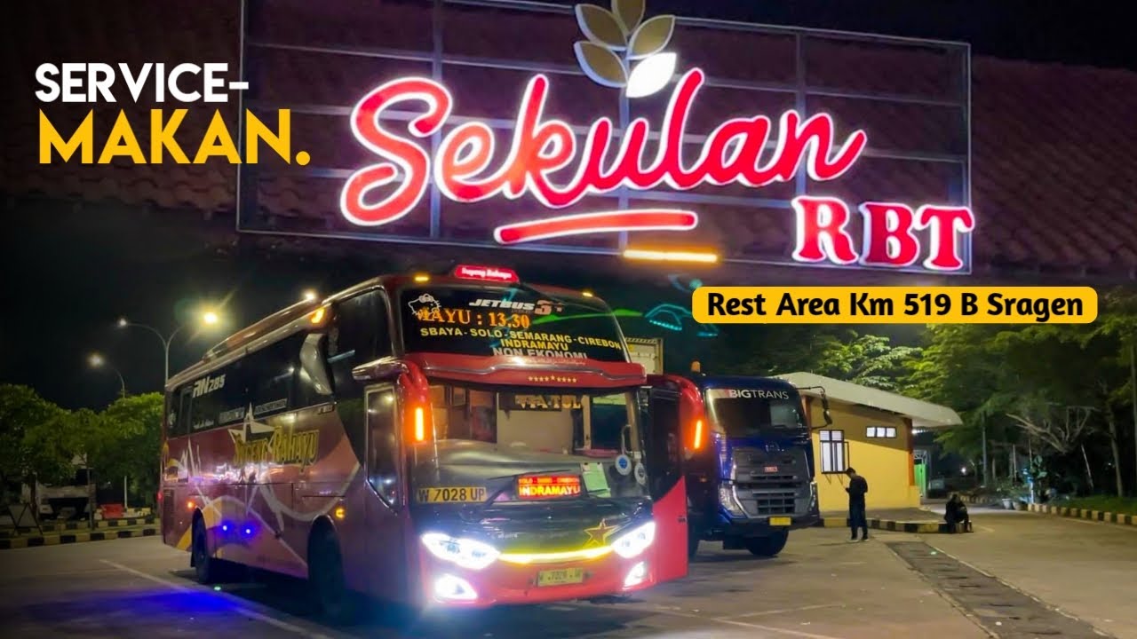 Sugeng Rahayu Service Makan Di Rumah Makan Sekulan RBT Rest Area Sragen