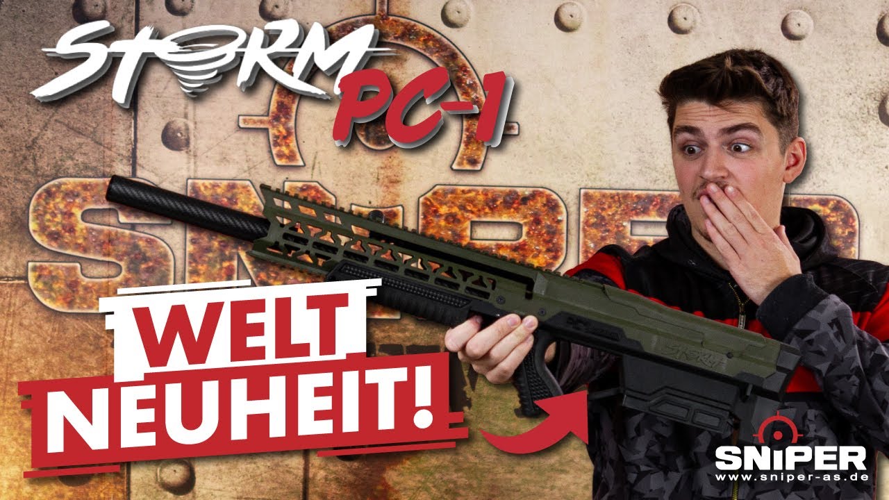 EINE NEUE AIRSOFT ANTRIEBSART?! STORM PC-1 Ersteindruck!