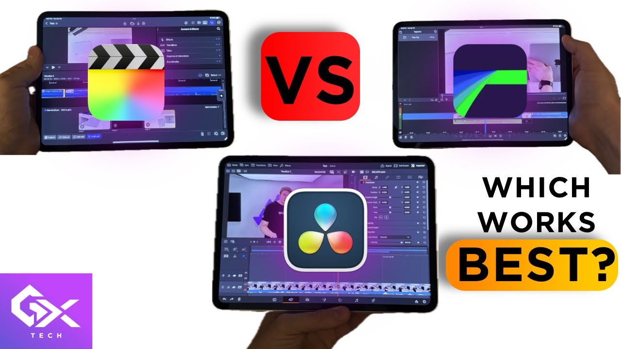 Final Cut Pro vs DaVinci Resolve vs LumaFusion — Best iPad Editor in 2025?