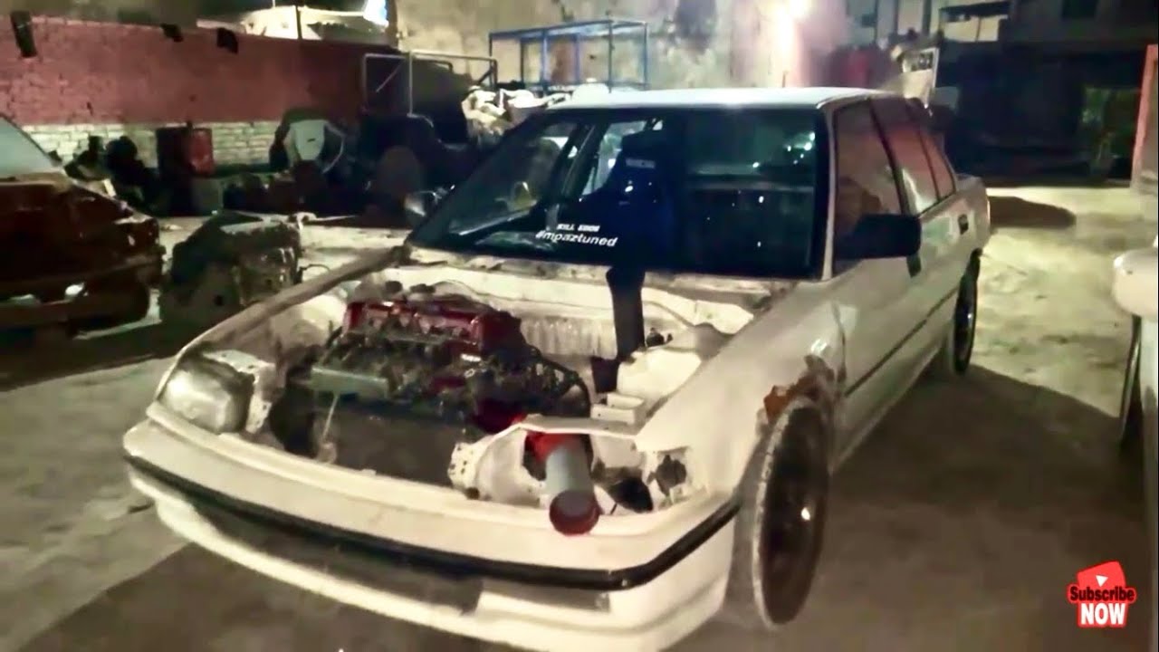 K24 Nitrous ef Hassan Butt&rsquo;s Car Weshi Maandy with Haji Hameez and Habibian