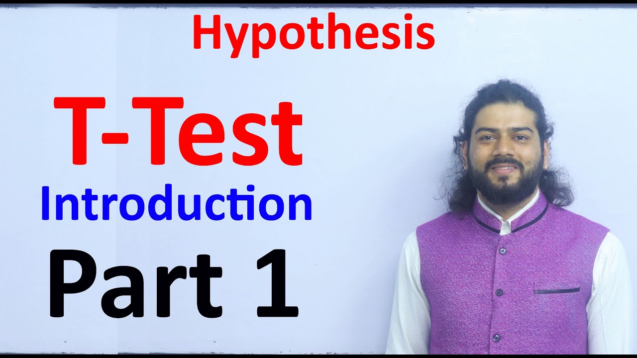 T test Part 1 Hypothesis Set Up and Formula Discussion MBS First Semester Statistics Solution