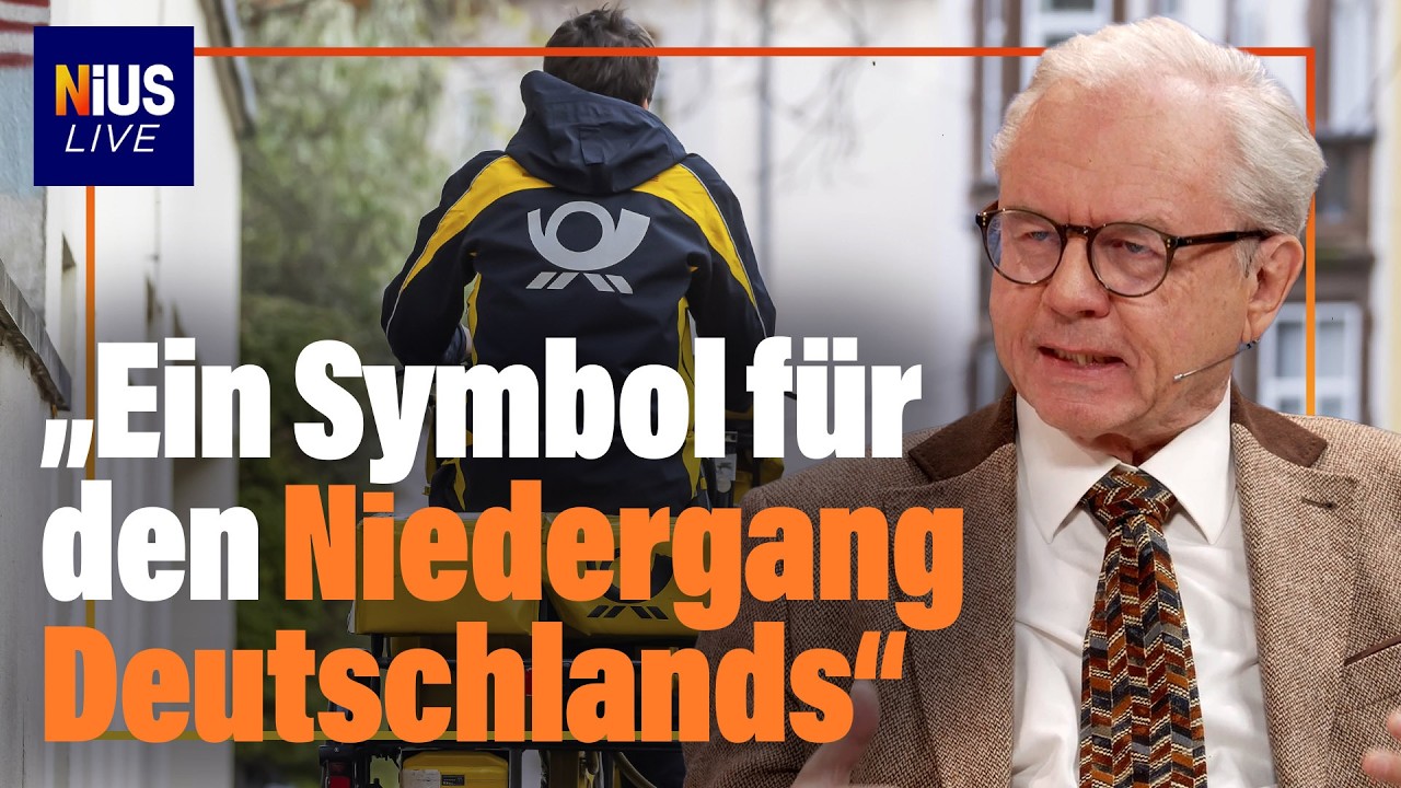 Deutsche Post verschwindet: Ein St&uuml;ck Deutschland geht verloren |&nbsp;NIUS Live
