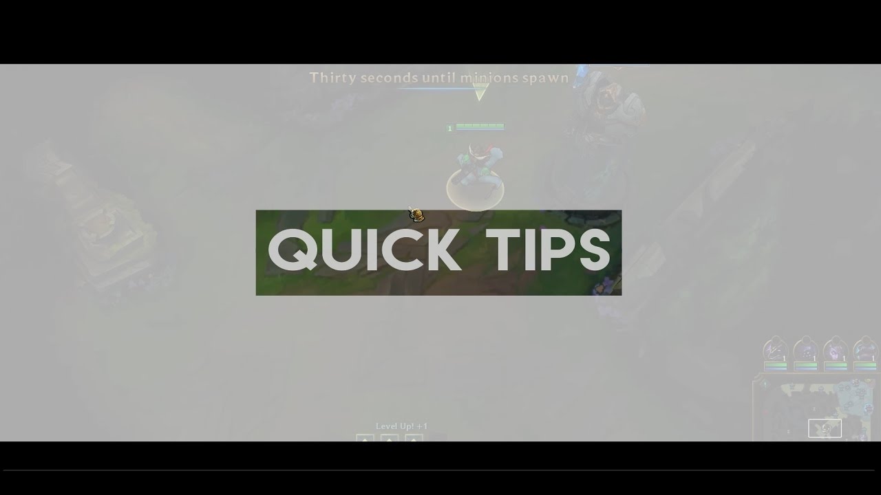Quick Tips - Early Lane positioning and First Ward placement