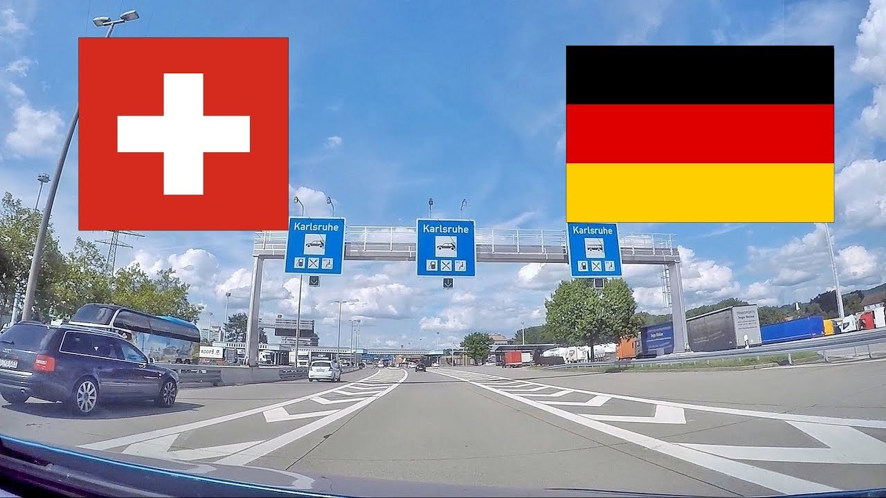 CH - D / Zoll Basel/Weil am Rhein-Autobahn