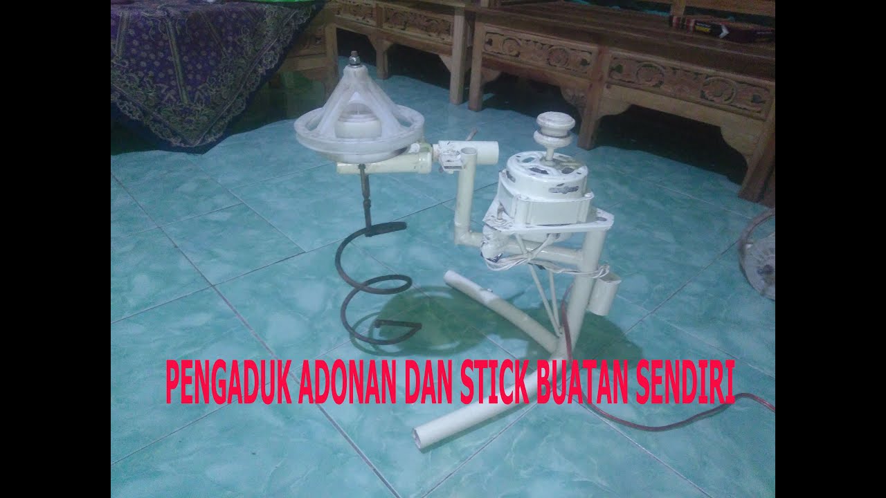 PENGADUK ADONAN DAN STICK BUATAN SENDIRI