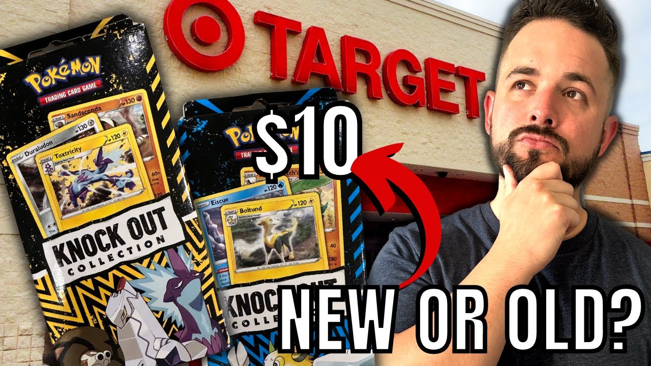 NEW or OLD? Pokemon Knock Out Collection Boxes From Target