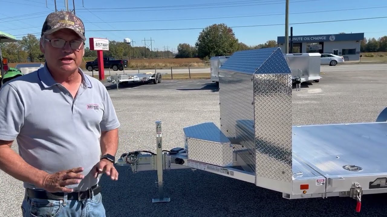 Aluma 8200 LP series LOW PROFILE Car Hauler