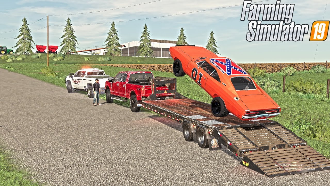 WE GOT JUMPED BY THE GENERAL LEE (ROLPLAY) | FARMING SIMULATOR 2019