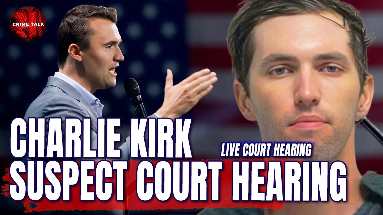 LIVE: Charlie Kirk Shooting Suspect Faces Judge in First Court Hearing