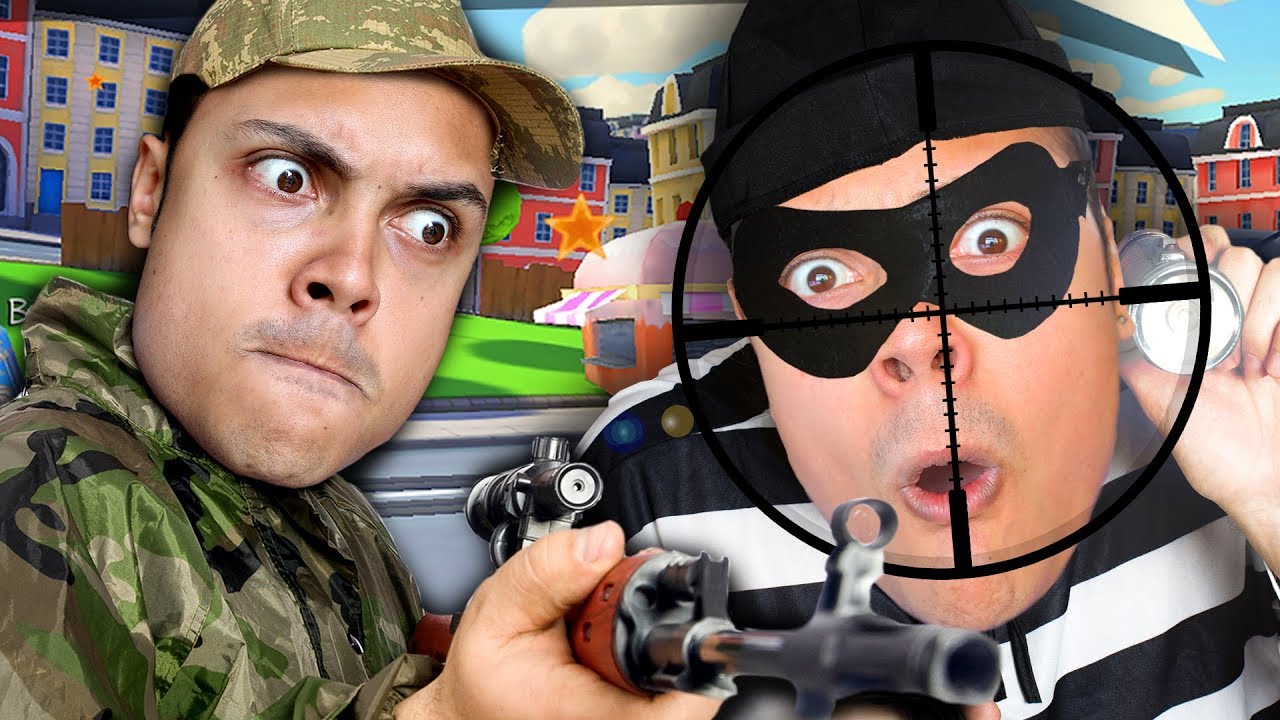 СНАЙПЕРЫ ПРОТИВ ВОРОВ (КТО ПОБЕДИТ!?!)