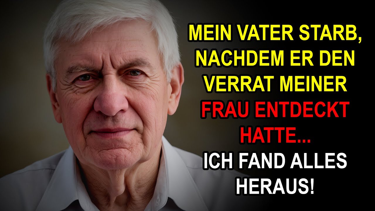 Mein Vater starb nach dem Verrat meiner Frau – ich fand die ganze Wahrheit heraus