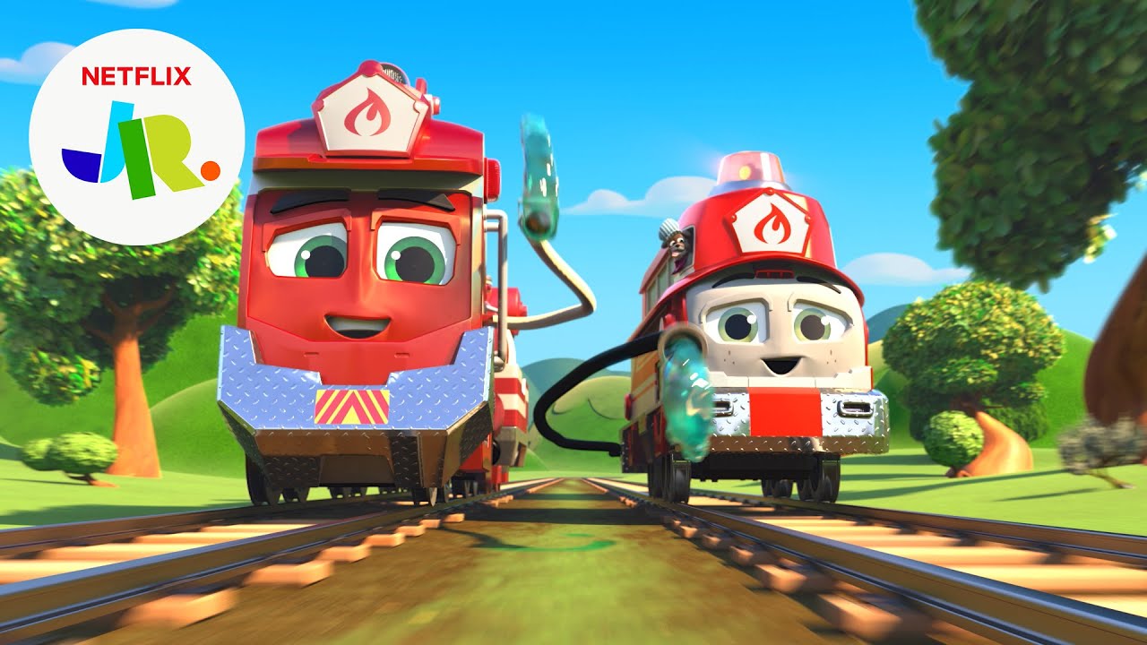 'Making Friends' Mighty Express Song for Kids 🚞 Netflix Jr Jams