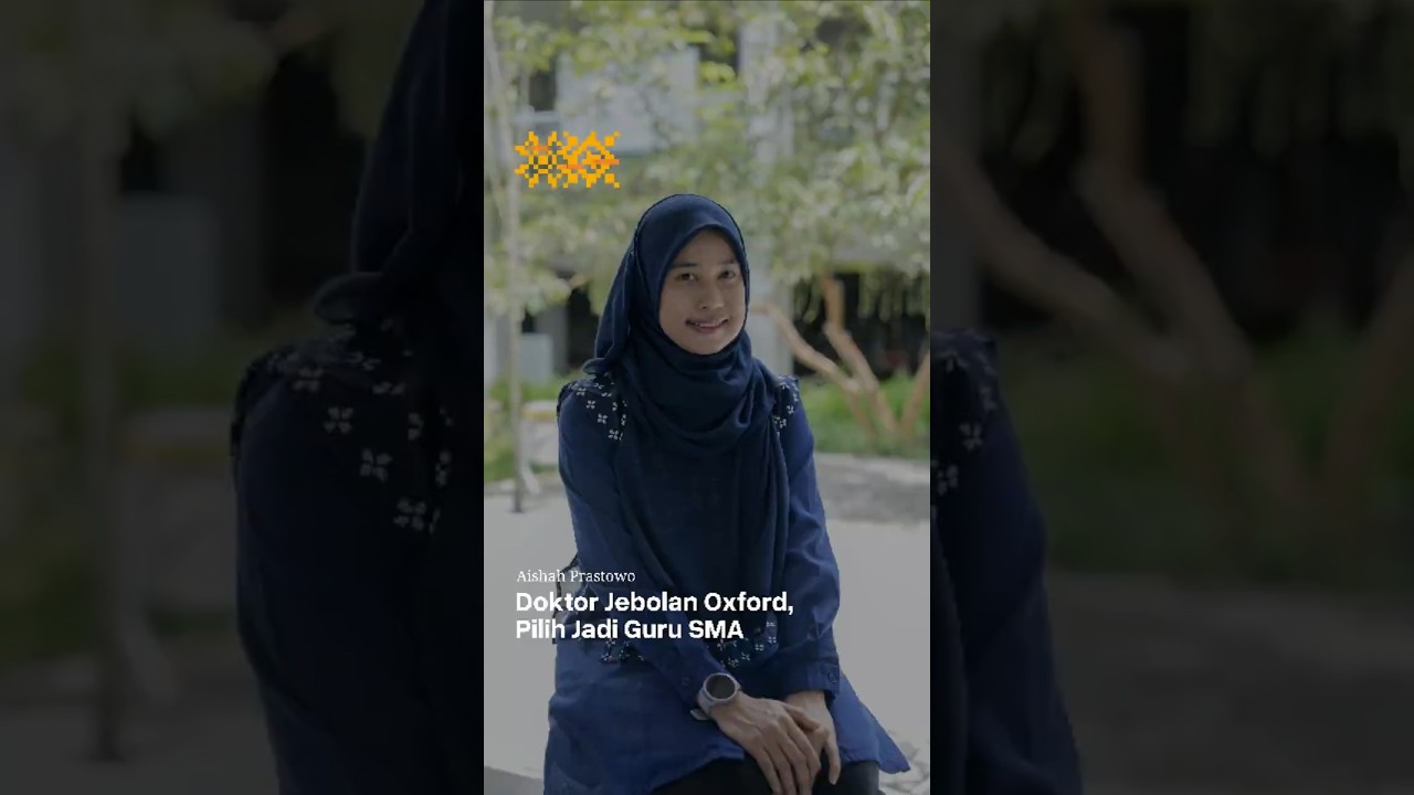 Doktor Jebolan Oxford, Pilih Jadi Guru SMA