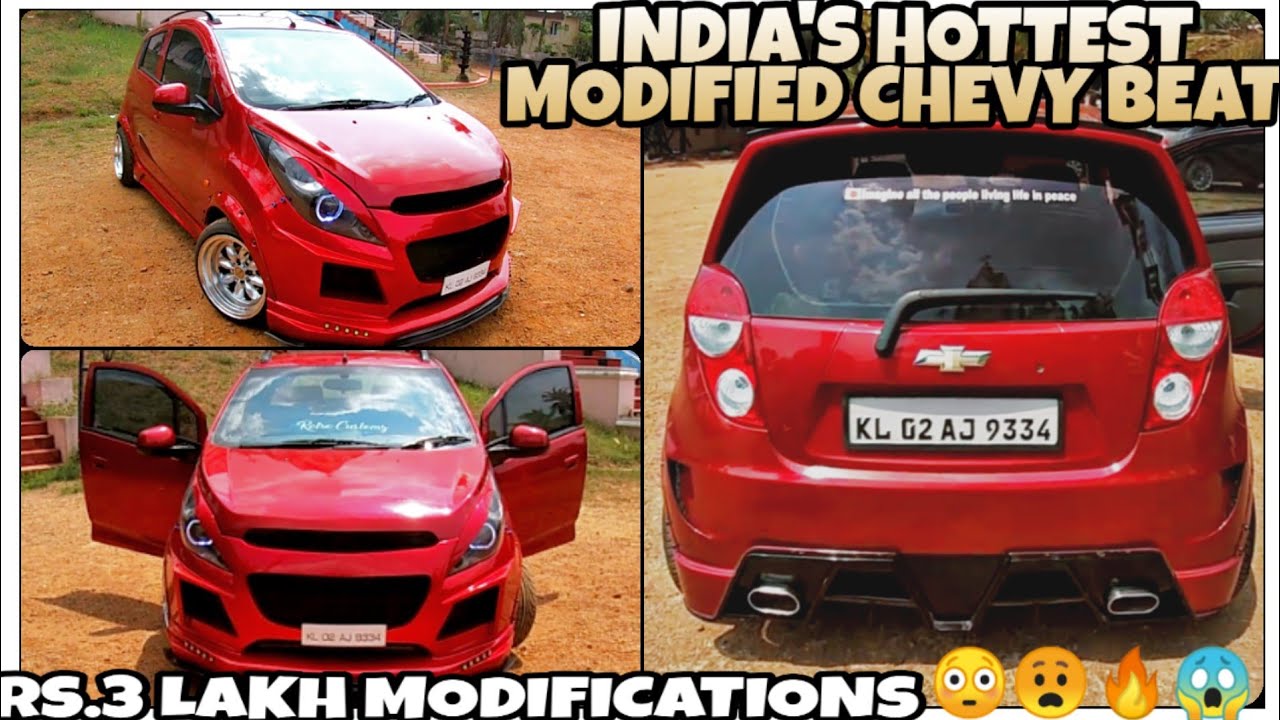 Fully Modified Beat 😍 | Body Kit, Projector Lights, Sunroof, 10.5j Alloy Wheels