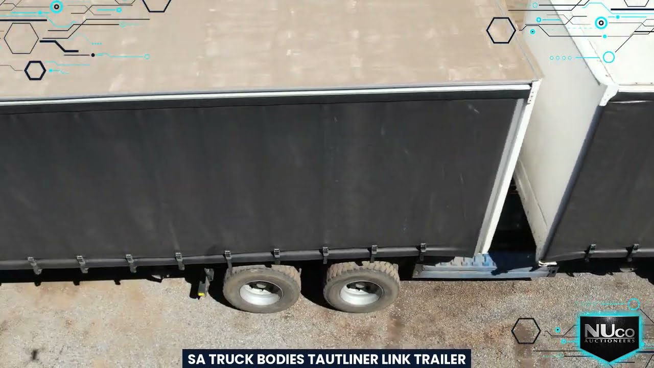 SA TRUCK BODIES TAUTLINER LINK TRAILER | NUco Auctioneers