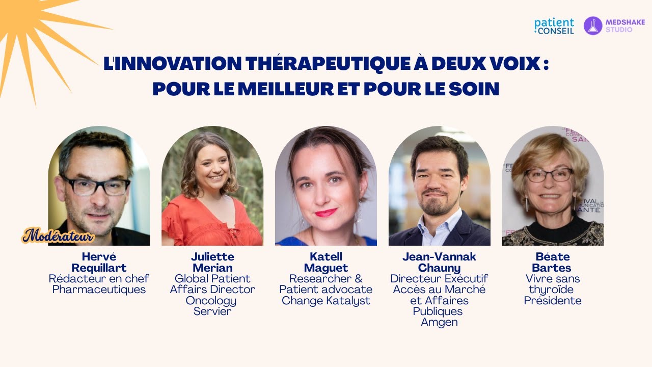 L'INNOVATION THÉRAPEUTIQUE À DEUX VOIX : POUR LE MEILLEUR ET POUR LE SOIN