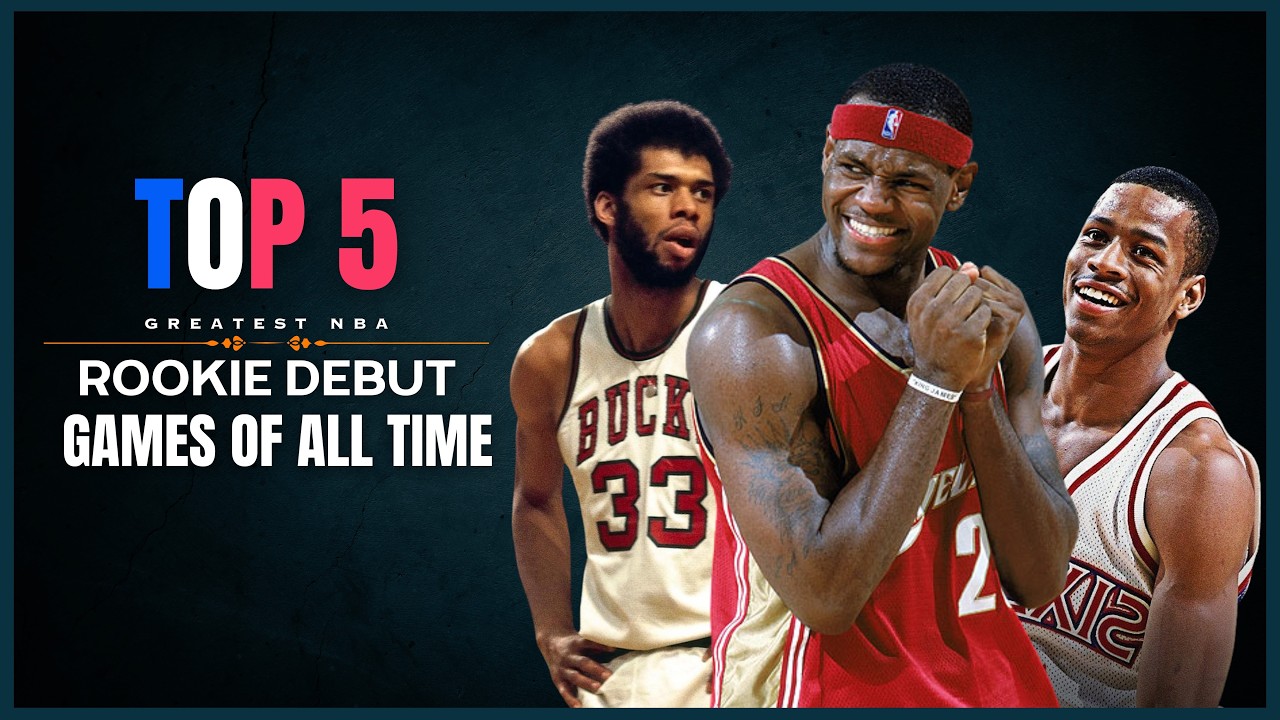 Top 5: Greatest NBA ROOKIE DEBUT Games of All Time! 🏀💯