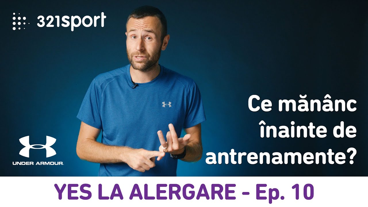 Yes La Alergare - EP10: Ce e bine să măn&acirc;nc &icirc;nainte de antrenamente?