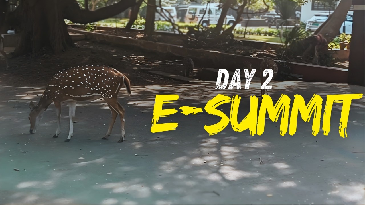 THE WILD DAY | Day 2 |E Summit | #iitmadras