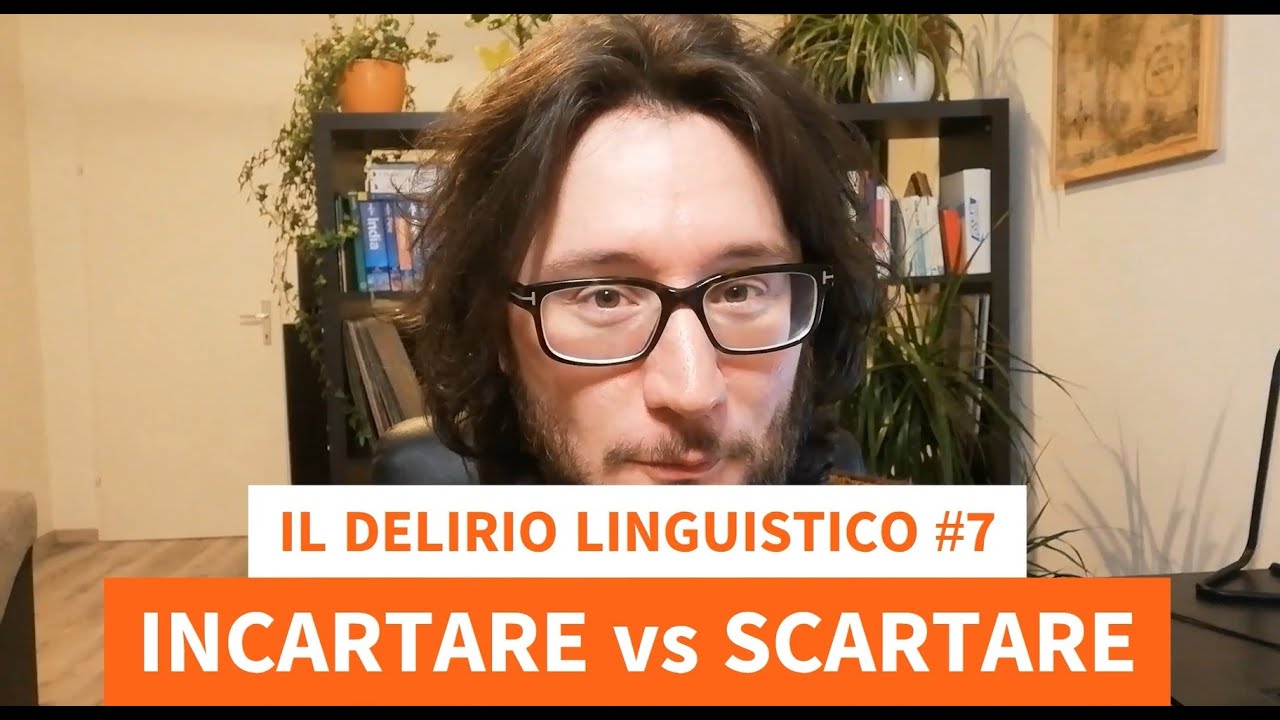 IL DELIRIO LINGUISTICO #07 | SCARTARE VS INCARTARE
