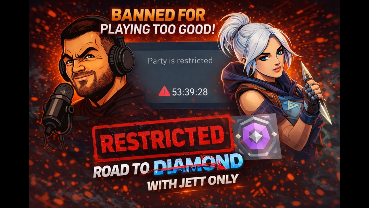 🔴 LIVE NOW: 🔴 LIVE: Riot Banned Me Mid Grind 😭 | Road to Diamond Jett Only| #valorant #livestream