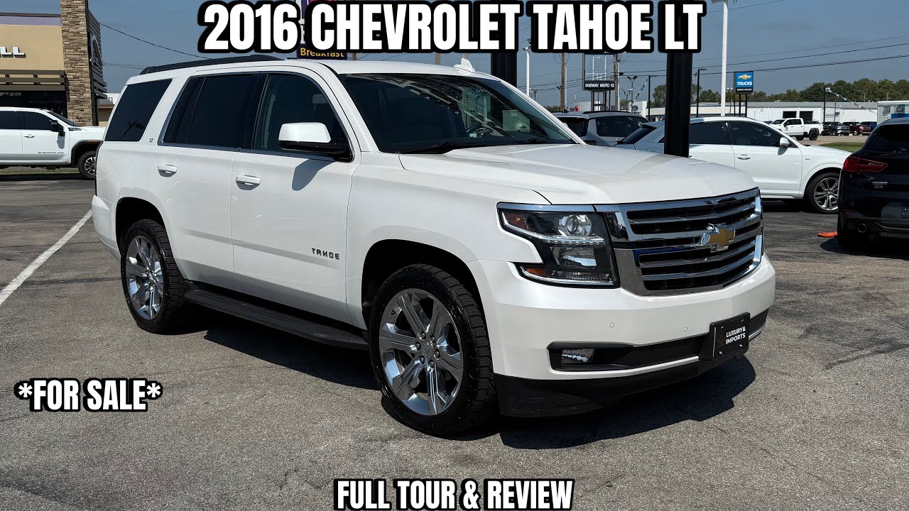 2016 Chevrolet Tahoe LT (Full Tour/Review) | The Best Value Full-Size SUV?