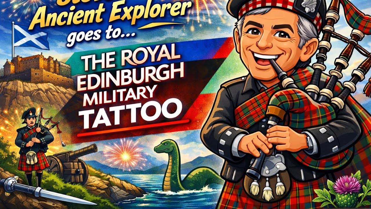 Steve Explores The Royal Edinburgh Military Tattoo at Suncorp Stadium, Brisbane Australia 