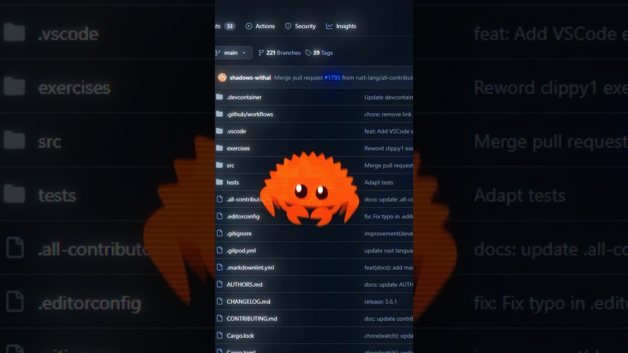 The BEST way to learn Rust 🦀👩&zwj;💻 #programming #software #rust #technology #coding #developer
