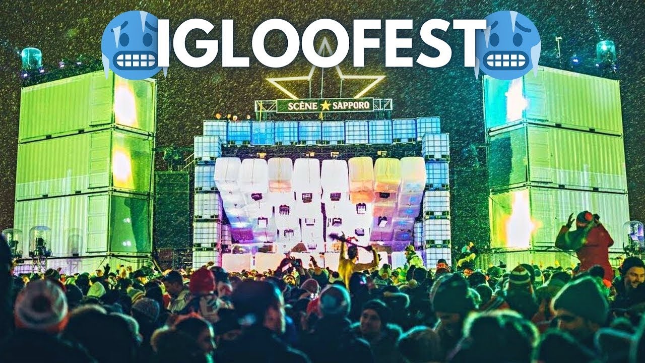 JAMES HOLDEN LIVE IGLOOFEST MONTREAL
