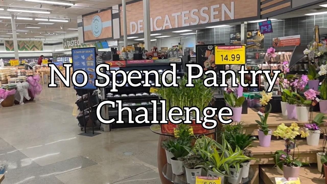 Программа Three Rivers No Spend Pantry Challenge • Месяц 2, неделя 3