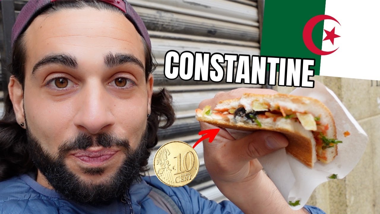JE TESTE LA PIZZA LA MOINS CHERE AU MONDE A CONSTANTINE 🇩🇿 (ALGÉRIE) 0,17 € 😱