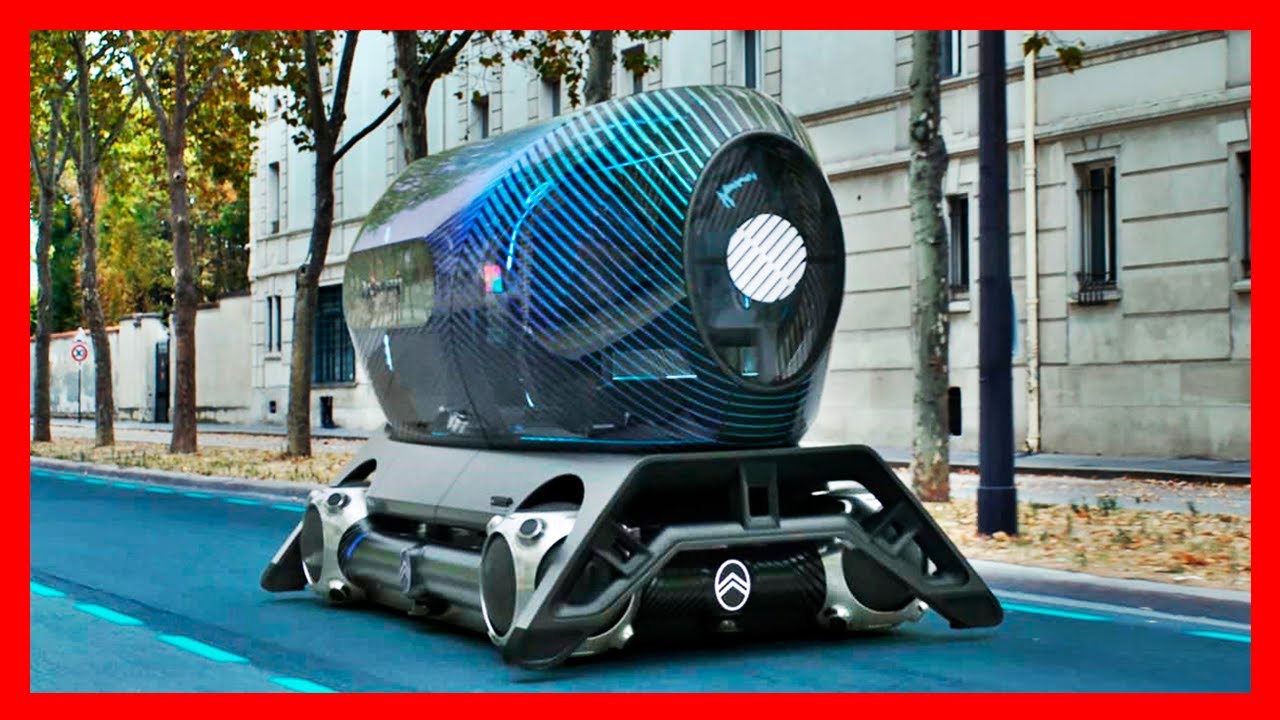 🚗 Citroën Skate, el Vehículo Autónomo del FUTURO con una plataforma de CÁPSULAS INTERCAMBIABLES