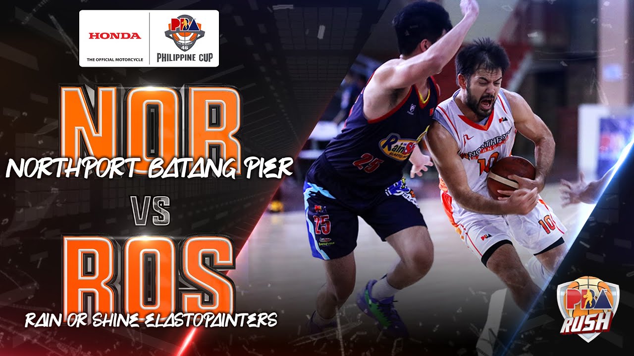 2021 PBA Philippine Cup | Rain Or Shine vs Northport Batang Pier | September 19 2021