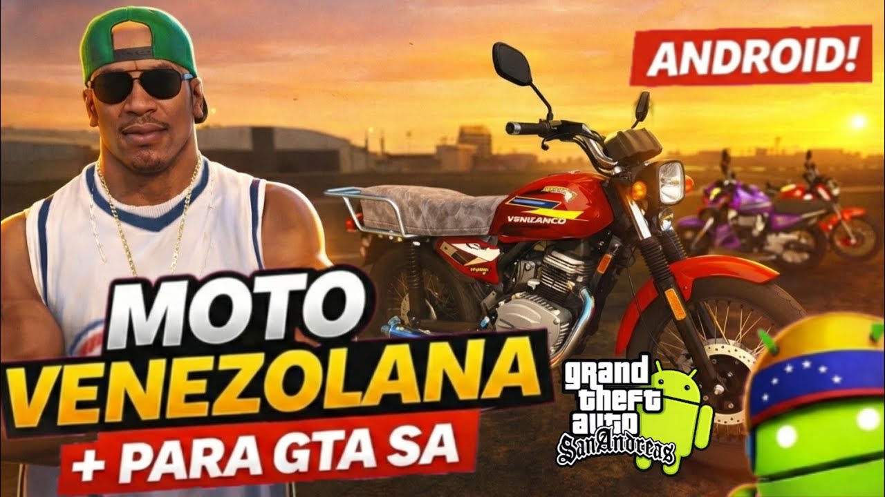 🇻🇪 MOTOS VENEZOLANAS EN GTA SA ANDROID | La ZonaK