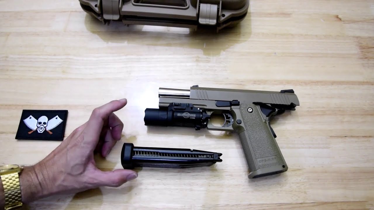 Golden Eagle hi-cappa with Double Bell mag