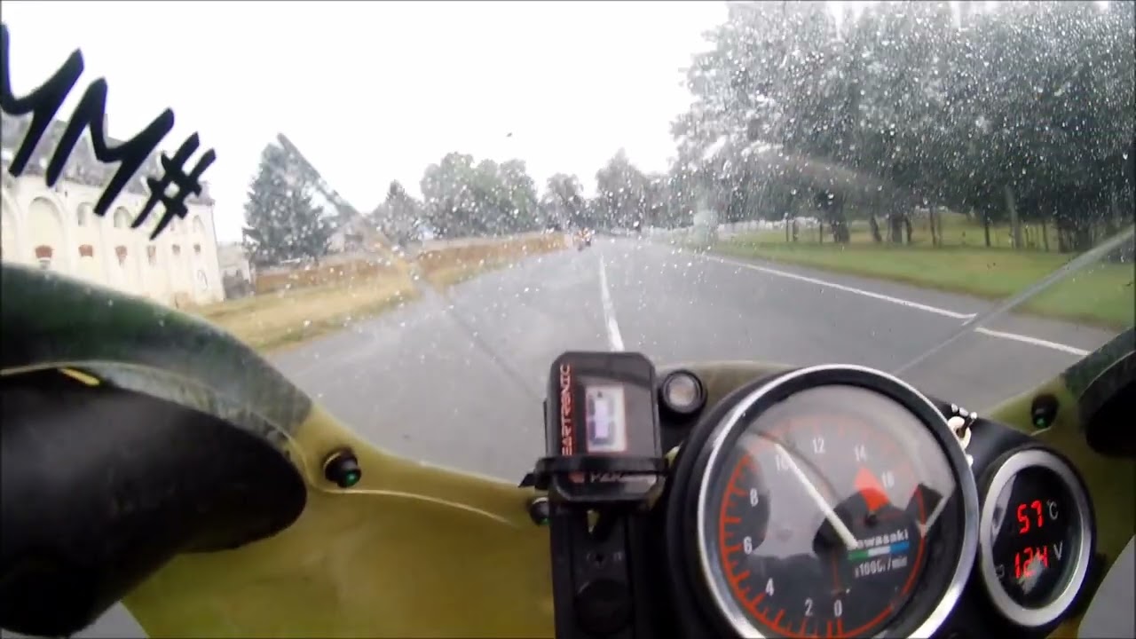 Dymokury 2025  První mokrá kvalifikace třídy 400SSP + MONO    #32 Luboš Machart