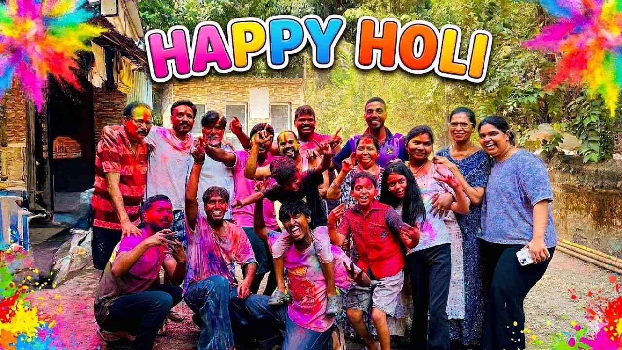 Holi ❌ Bhang ki Goli 🤣 l Happy Holi To All My Lovely Subscribers #sahuzvlog 
