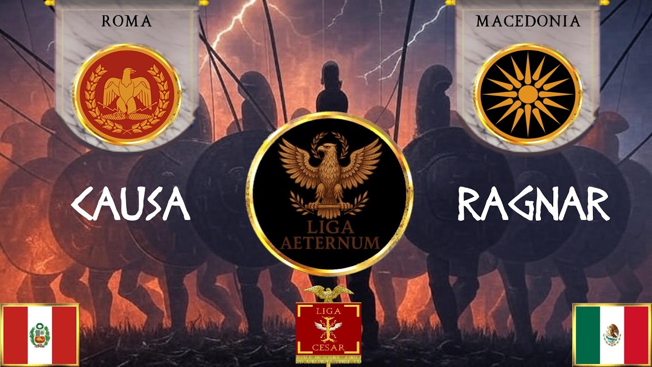 LIGA CESAR RONDA 8 : CAUSA (Roma) VS RAGNAR (Macedonia)