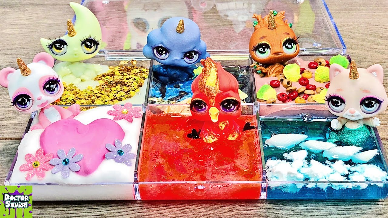 Cutie Tooties SLIME Palette! Poopsie Surprise DIY Slime Collection!